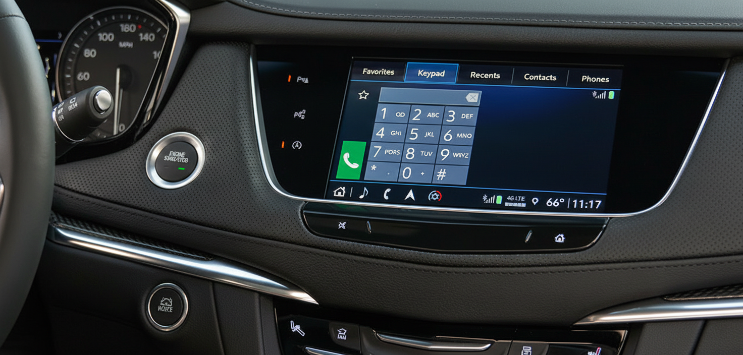 Phone App Cadillac XT5 MY22